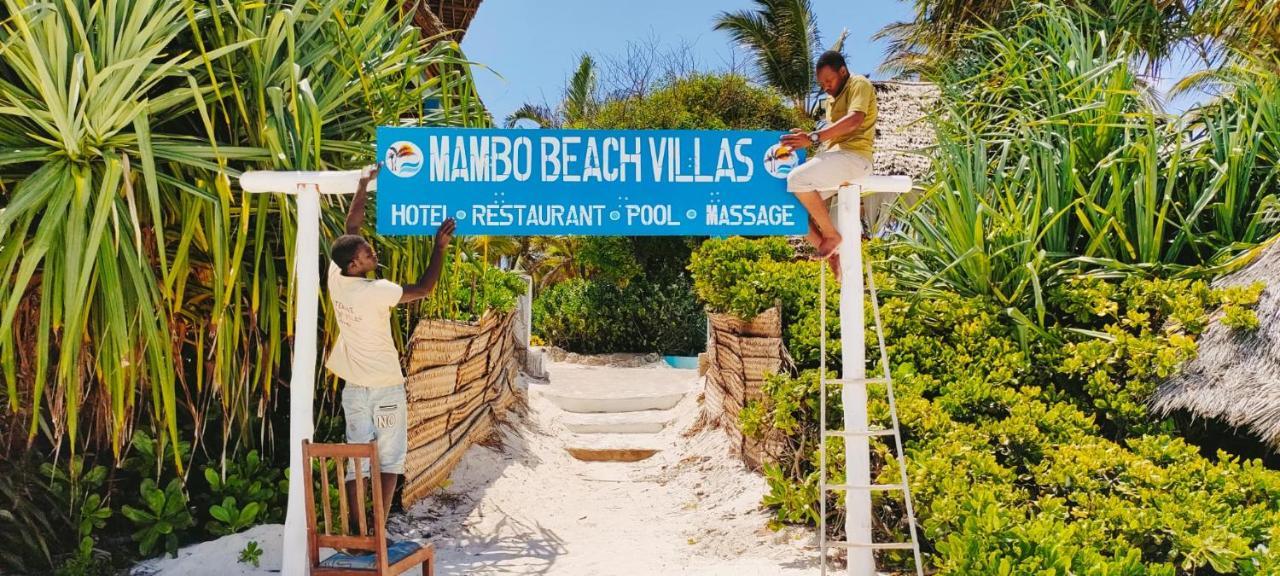 Mambo Beach Villas マテムウェ エクステリア 写真